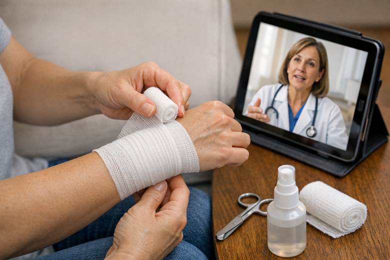 Can Telemedicine Help With Wound Care At Home? Tools & Tips